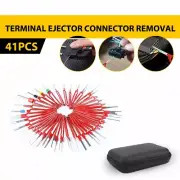 41P Terminal Removal Tool Kit Electrical Wire Connector Ejector Extractor Red B