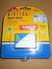 Digital Concepts SD100 IXUS II 2 replacement Battery BP-3LCL Canon Camera NB3L
