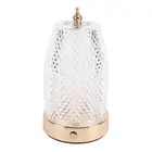 Cordless Table Lamp Portable Desk Lamp Stepless Dimming USB Rechargeable For