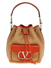 [Valentino Garavani] Valentino Garavani-Locò Borse A Mano Arancione-Donna OS Orange