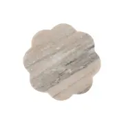 Maxwell & Williams Coaster Collective Scallop Marble Coaster 10cm - Beige