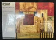 LA Design Cork-Backed Placemats - Set of 6 Brand New 16" X 11.25" Villa Toscano