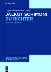 Jalkut Schimoni Zu Richter [German] by Dagmar Borner-Klein