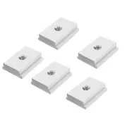 ENJOYWOOD 5Pcs M6/ M8 T Slot Nut T-Track Sliding Nut For Woodworking Tool Slot Fastener