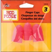 Plaid Mod Podge Finger Caps 3/Pkg-2 Large & 1 Medium CS12958