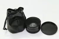在飛比找Yahoo!奇摩拍賣優惠-58MM 0.45X廣角鏡帶微距鏡頭適用佳能550D 500