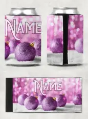 Personalised Christmas Stubby holder Can Cooler Wrap - Christmas Gift