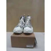 Brand new authentic Fuzzy Converse Size 7.5 Men's 9 Women's-Gray