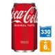 CocaCola 可口可樂 可口可樂 330ML /CAN 6入