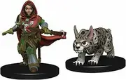 Wizkids Miniatures Girl Ranger & Lynx