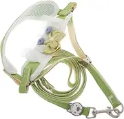 BESPORTBLE Portable Dog Leash for Small Pets Breathable Harness Leash Easy to Store Carry for Training