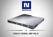 New Cisco Catalyst C9300L-48P-4G-E 48Ports PoE Network Switch- Same Day Ship