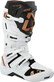 Leatt 4.5 Motocross Boots, white, Size 47 for Men