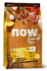 在飛比找Yahoo!奇摩拍賣優惠-【阿肥寵物生活】NOW Fresh【鮮肉無穀幼犬配方3.5l