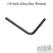 Andersen Hex Wrench 1/8 Inch Allen Hex Wrench For Andersen Estate and Metro Lev