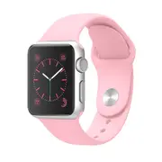 ZUSLAB Apple Watch 7/6/5/4/3/2/SE Band Silicone Strap 42mm 44mm 45mm Pink 140mm