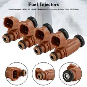 4PCS 15710-96J00 Fuel Injectors For Suzuki Outboard175HP 200HP 225HP 250HP 300HP