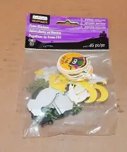 Halloween Foam Stickers Creatology 45pc Owls Crabs moon Stars 40Y
