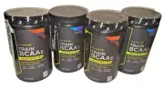 4 Pack Rule 1 Train BCAA 30 Serv Intra Workout 450g Amino Electrolytes Fitness
