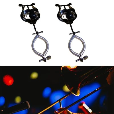 2Pcs Sheet Music Clips Compact Metal for Music Stand Wind Instruments Cornet