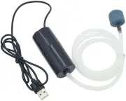 AIMALL Portable USB Aquarium Oxygen Pump Mini Fish Tank Air Pump Compressor A...