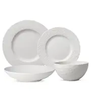 Villeroy & Boch Manufacture Rock Blanc 4 Piece Place Setting