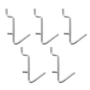 5 Pcs Hook Accessories Tool Holders for Garage Wall Pegboard Shelf
