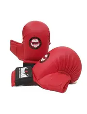 Morgan Wkf Style Karate Gloves Red