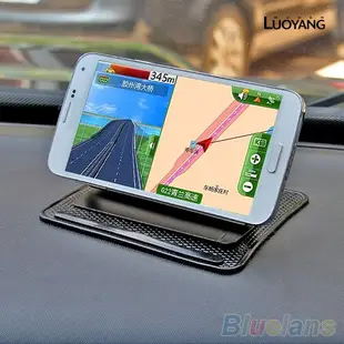 洛陽牡丹 360度旋轉車用手機支架 萬能導航GPS支架 防滑墊汽車手機座