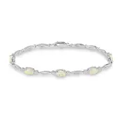 Bevilles Link Bracelet Sterling Silver