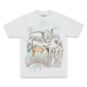 Travis Scott Europe Tour Utopia Circus White Tee