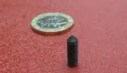 Alloy Steel Set Screws, Cone Point, 8-32 x 1/2" Length, 100 Pieces