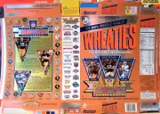 1996 Super Bowl 30th Anniversary foil Cereal Box unused factory Flat shm284 bp42