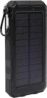20000mAh Solar Charger Powered Bank - Fast Charging, Flashlight & Waterproof | Portable Solar Phone Charger for Camping, Outdoor Emergencies, Travel & Home Use