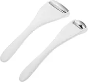 FOYTOKI 2Pcs Portable Face Massage Rollers Manual Eye and Facial Massaging Tool for Women Compact Design for Reduces Dark Circles and Fine Lines present for Any Occasion