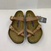 Birkenstock New w/ Box Mayari Old Rose Nubuck Soft Footbed Narrow Select Size