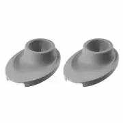 Fackelmann egg cup set of 2 Eco, egg container with tray, Green PE, grey 33021