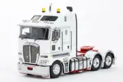 Kenworth K200 2.3 Cab Prime Mover Truck - White/Red Drake 1:50 Scale #Z01424 New