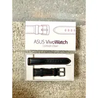 在飛比找蝦皮購物優惠-AUSU VivioWatch 錶帶 黑皮橘線 VivioW