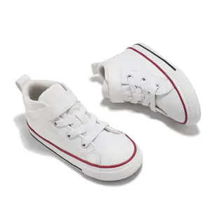 Converse 童鞋 Chuck Taylor All Star 中童鞋 白 帆布鞋 中筒 [ACS] A04825C