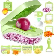 6 in 1 Multi-functional Mandoline Slicer, Onion Chopper Food Chopper Vegetable