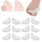 6 Pairs Big Toe Separator 3 Hole Soft Pad Pain Relief Overlapping Corrector AU