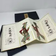 Tangshan Shadow Play Boxed Set 2 Full Figure Chinese Shadow Puppets Folk Art