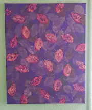 Acrylic Hand Painted on canvas 16x20