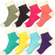 Chirpy Socks - Women's Fuzzy Featherlight Cuff Socks