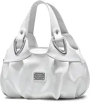 [NICOLE & DORIS] Handtaschen Damen Designer Tasche Elegante Groß Handtasche Modern Shopper Tote Bag Damentasche mit Blumenmuster