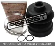 Boot Inner Cv Joint Kit 72.5X96X20.7 For Nissan Stagea Wc34 (1996-2001) (for: Nissan)