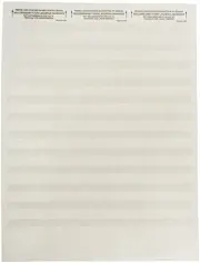 Laser Tag Label Self-Laminating 1x.35x.75in 84-Sheet PET Wht (Pack of 1)