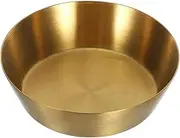 FUNOMOCYA Vintage Style Metal Ramekins Round Seasoning Dishes Stainless Steel Mini Bowls Perfect for Kimchi Sauces Snacks