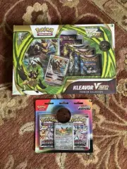 Pokémon TGC: Kleavor VSTAR Premium Collection Box & Prismatic Lot
